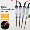 Multimeter Circuit Test Pen: 6V/12V/24V Car Test Light with Digital Display