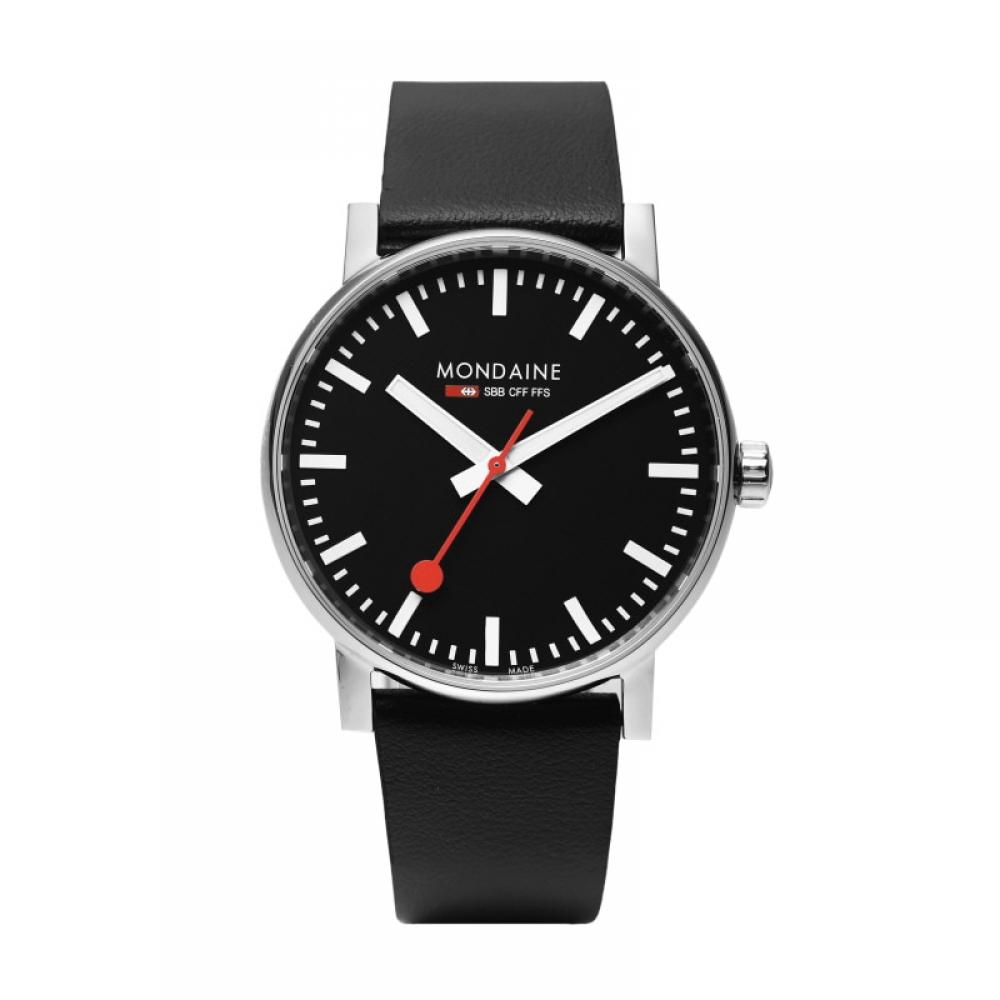 Mondaine MSe.43120.lb железнодорожные Evo 2 веганские мужские кожаные часы
