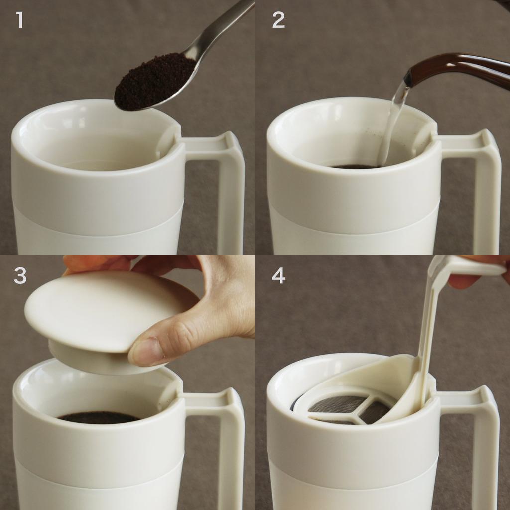 Kinto CAFEPRESS Mug 260ml Ivory 22752