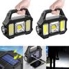 Multifunctional Outdoor Waterproof Solar Flashlight with COB Lamp