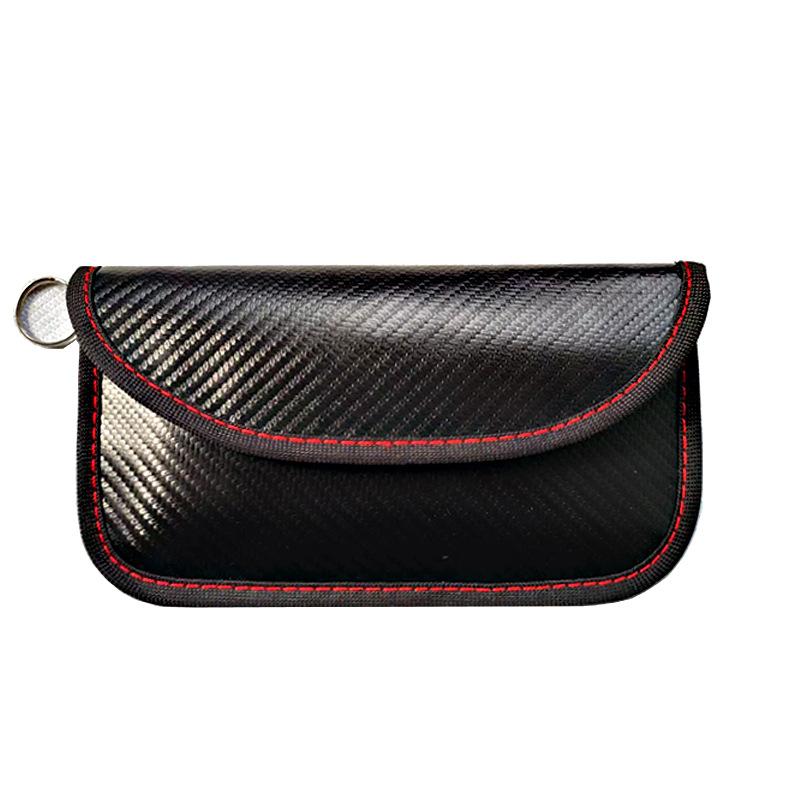 2024 Карбоновый защитный чехол для автомобильного ключа с защитой RFID