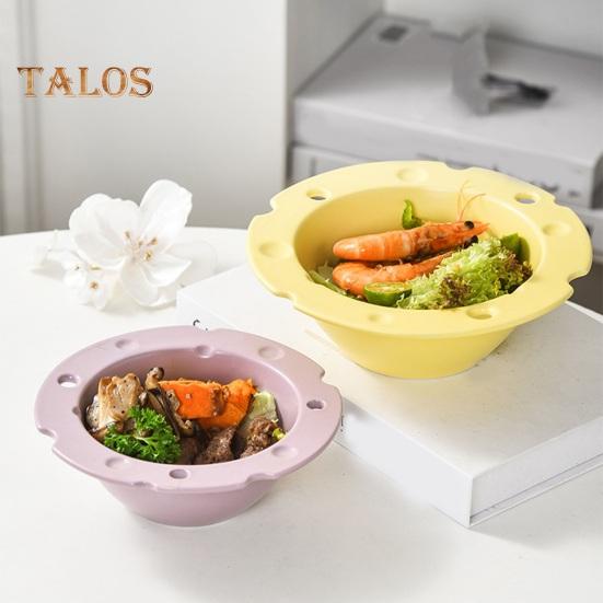 Керамическая чаша в форме сыра, пищевая, большая емкость, термостойкая, многофункциональная, рисовая еда, салат, суп, каша, закуска, десертная сервировочная миска