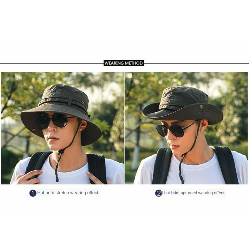 Fishing Hats Hiking Hats Sunscreen Cap Sun Hat Fashion Sunshade Hat