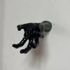 Demon Hand Statue Halloween Black Demon Hands Sculpture Wall Mounted Spooky Devil Hand Ornament Party Supplies
