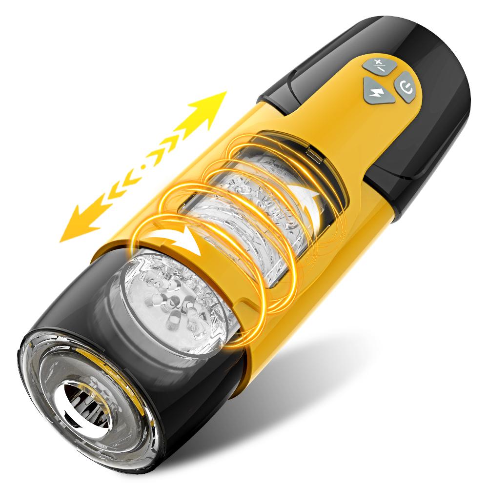 Автоматический Мужской Мастурбатор Телескопическое Вращение Влагалища Мастурбация Взрослые Секс-Игрушки для Мужчин Поршневые Мастубаторы Чашки Поставки