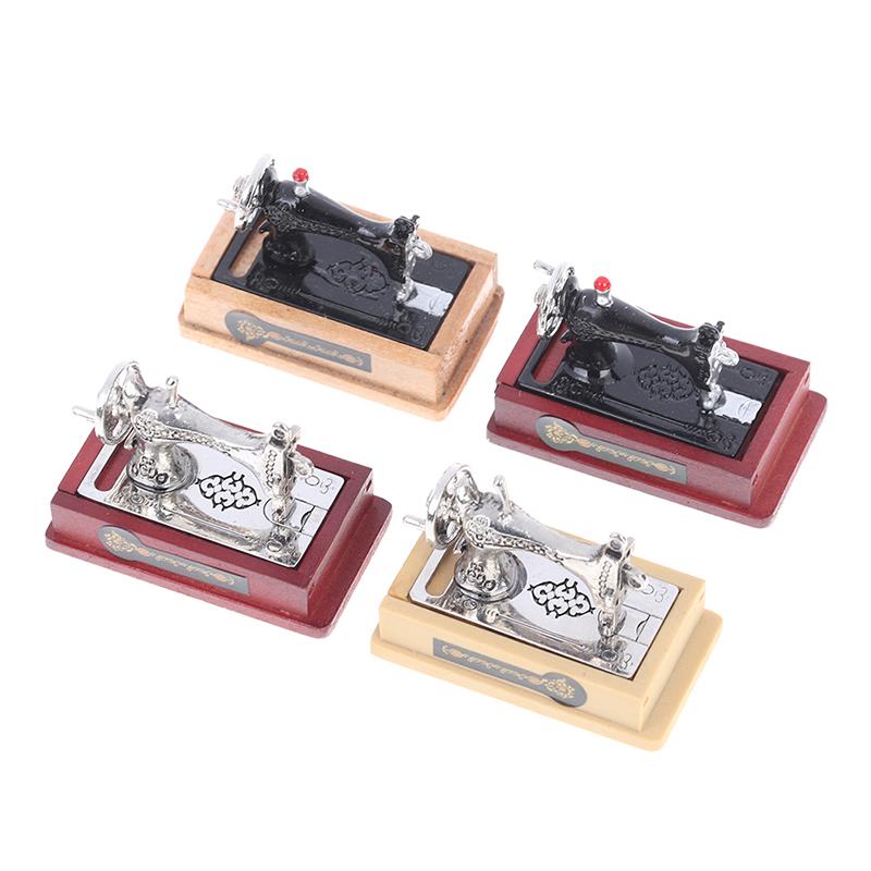 1:12 Dollhouse Miniature Furniture Sewing Machine Tailor Toy Decor Accessories