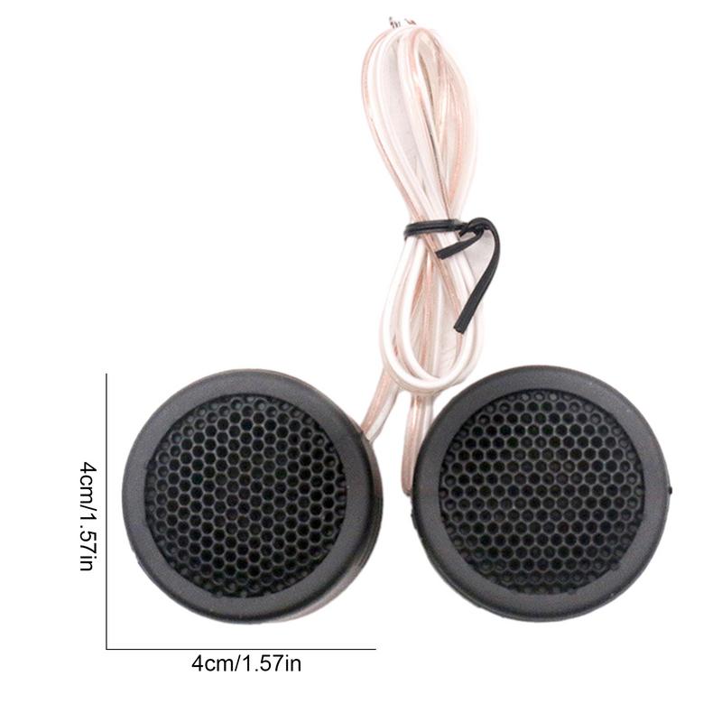 Громкоговорители Мини-динамики ВЧ 500 Вт Высокоэффективные автомобильные запчасти Динамик Рог 2 шт. Черный для отличного музыкального опыта