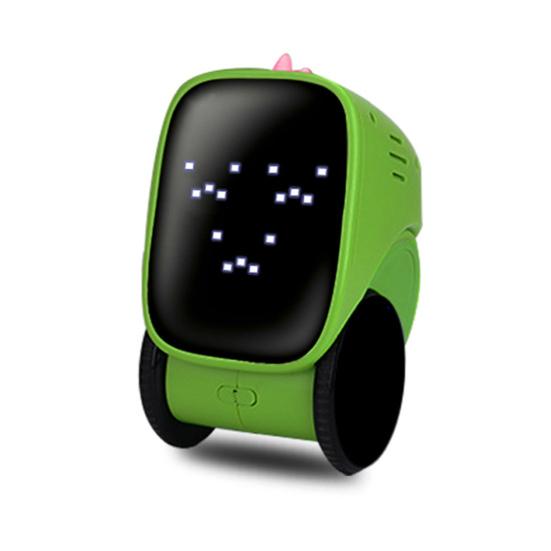 Детская игрушка-робот с дистанционным управлением, со светодиодными глазами и рогами, с функцией автоматической демонстрации, программируемая, с сенсорным управлением, развивающая, электрическая, 2,4 ГГц, трюковой робот на радиоуправлении