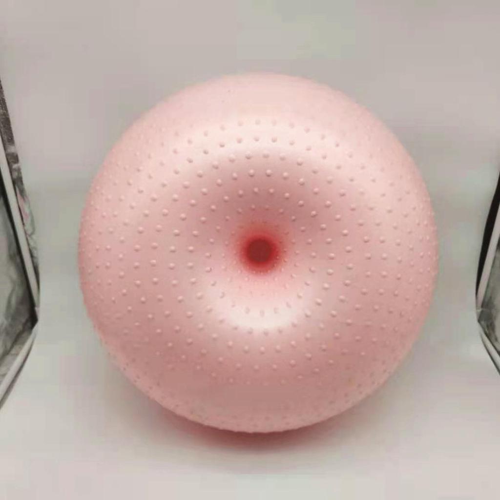 Новый утолщенный большой мяч-пончик для йоги 55 см для домашнего фитнеса