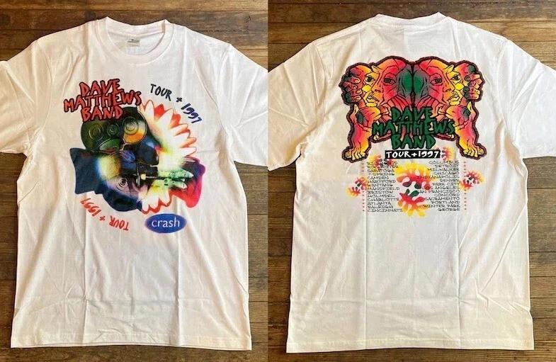 Футболка Dave Matthews Band Crash Tour 1997 г. 2 стороны