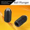 10pcs M8 Screw Thread Hex Socket Carbon Steel   Spring Plungers Set (M8*12)