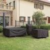 Furniture Dust Cover Courtyard Bench Cover UV Resistant Seat Protective Cover  Outdoor