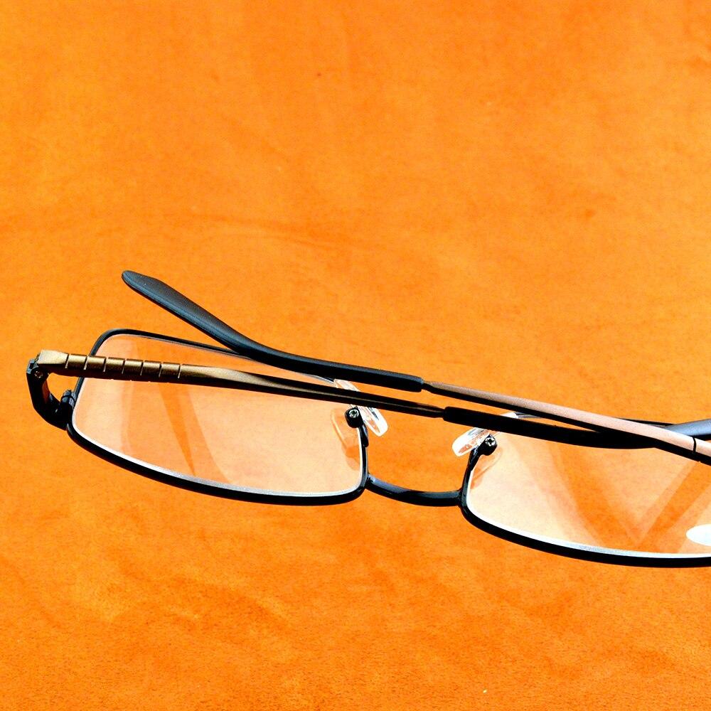 Мужские сверхлегкие деловые роскошные очки для чтения из сплава AL-MG во всю оправу +0,75 +1,00 +1,25 +1,5 +1,75 +2,00 +2,25 +2,5 +2,75 от +3 до +4