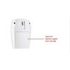 Wireless Remote Controlled Mini Alarm With Motion Sensor 105dB Siren For Home Security Anti Theft Window Door Protection
