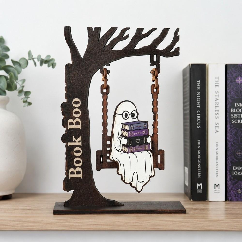 Swing Style Decorative Statue Wooden Display Figurines New Desktop Ornament  Gift Giving