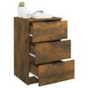 Nightstands 2 pcs Smoked Oak 40 x 36 x 65 cm