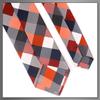 [Выбор Buzz] Мужской клетчатый галстук, Стиль BusinessCasual, Можно стирать, Полиэстер, AC420 (красный)
