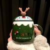 Cute Mug Personality Creativity Elk Penguin Ceramic Water Cup Coffee Cup Milk Cup Christmas Gift Mug
