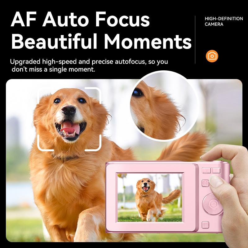 Optical Lens HD Digital Camera With 32G Card 16x Zoom Built-In Flash Video Cameras Birthday Gifts For Adults Children And Kids