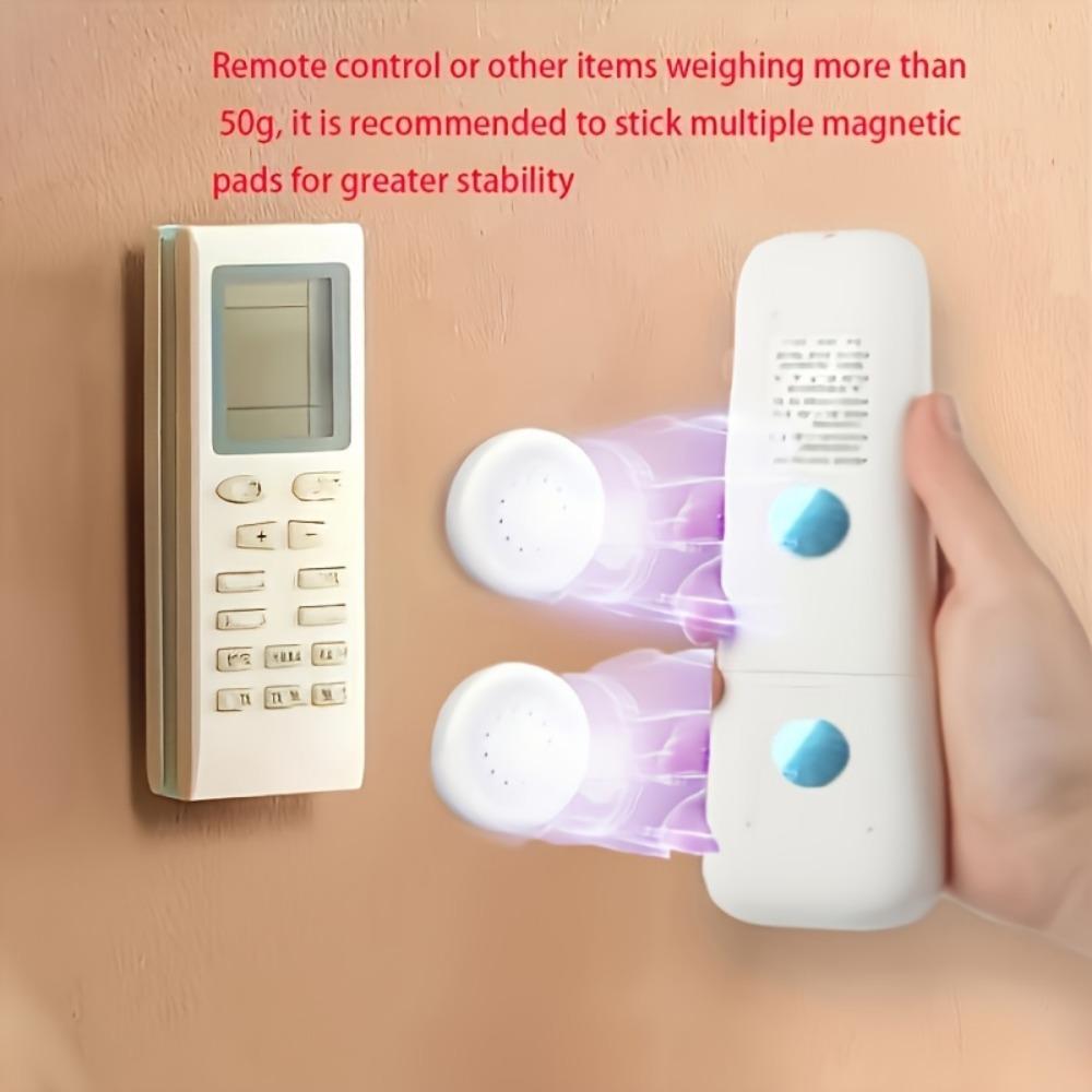 5/10 мощных магнитных крючков — простой в установке настенный держатель пульта дистанционного управления, клей без сверления.