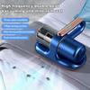 Handheld Vacuum Dust Mite Remover 13000Pa Strong Suction Low Noise Cordless Rechargeable Mattress Vacuum with UV Light