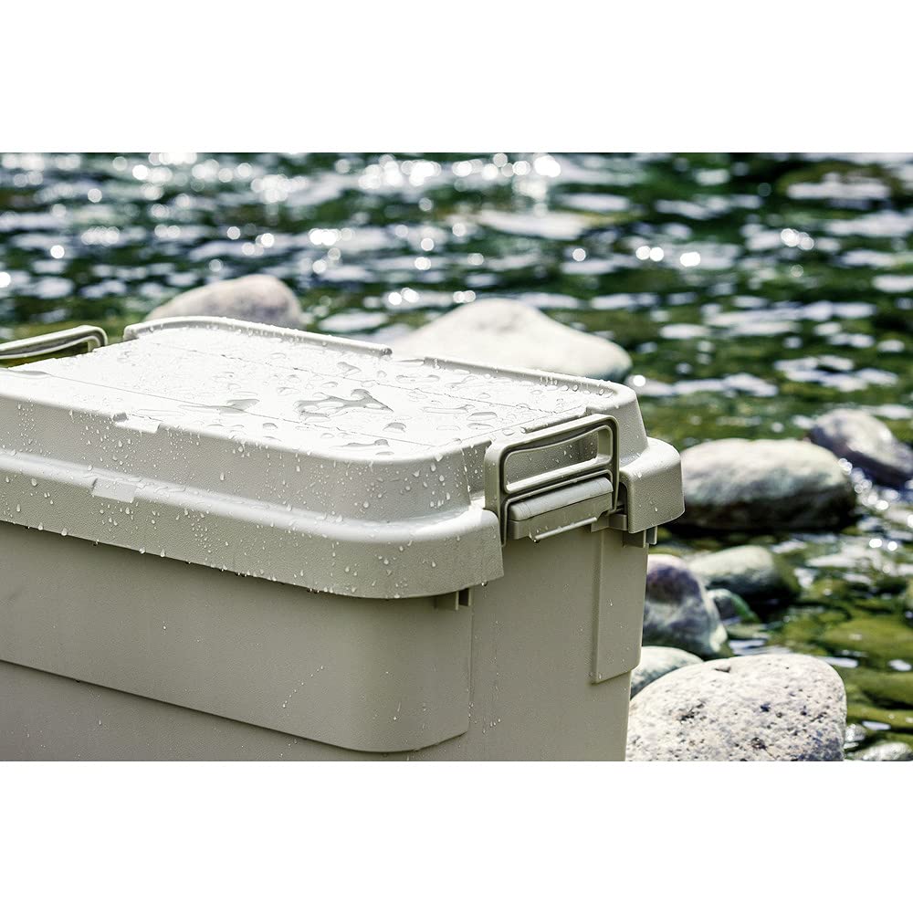 Грузовой ящик для хранения TRUSCO Trunk с плоским верхом, технические характеристики 70 л, черный BLKCF-70