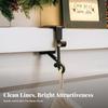 Adjustable 2-In-1 Mantel Hook Heavy Duty Fireplace Hanger Christmas Stocking Holder  Fireplace