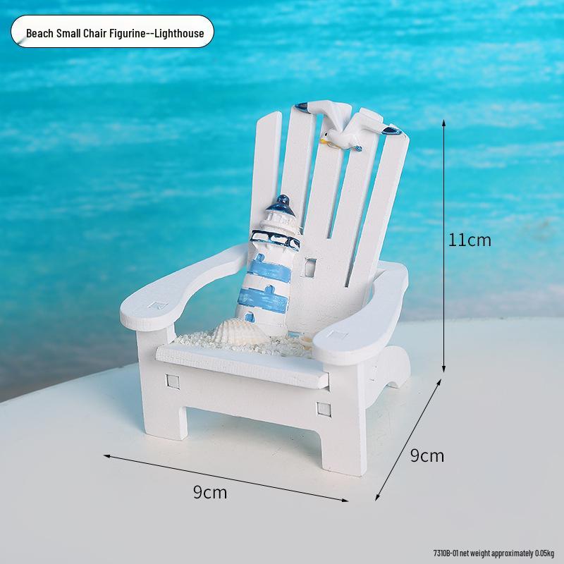 Креативный средиземноморский декор деревянного маяка для приморских пейзажей и сувениров для путешествий