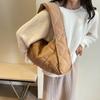 2025 новая нить для алмазной вышивки однотонная зимняя повседневная легкая большой вместимости на плечо подмышку портативная маленькая квадратная сумка женская