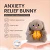Breathing Bunny Toy For Baby Sleep Plush Soothing Bear Buddy As Breathing Otter Music Soft Light White Noise Toy Chistmas Gifts