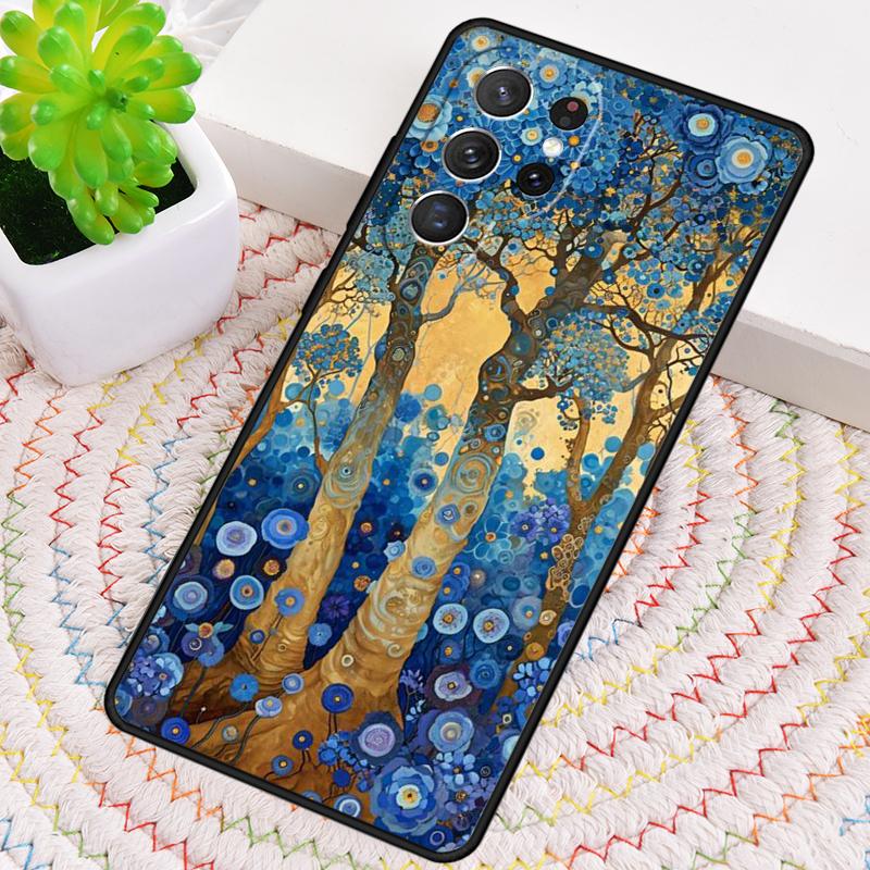Поцелуй Густава Климта Силиконовый чехол для телефона Samsung Galaxy note 10 pro S26 S25 S24 S23 S22 S21 Plus S25Ultra Capa Cover