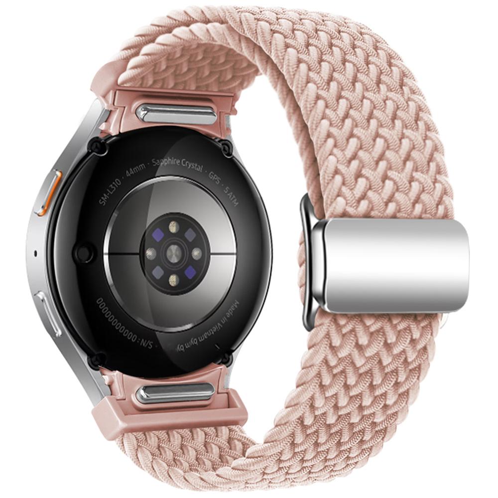 Для Samsung Galaxy Watch FE 40мм/Watch7/6/6 Classic/5/5 Active/5 Pro/4/4 Classic/4 Active Плетеный ремешок для часов Магнитный ремешок