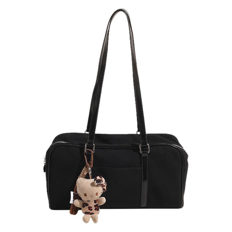 Fashion and Leisure Large-capacity Tote Bag Women's 2025 Winter New Simple Shoulder Bag Textured Underarm Bag