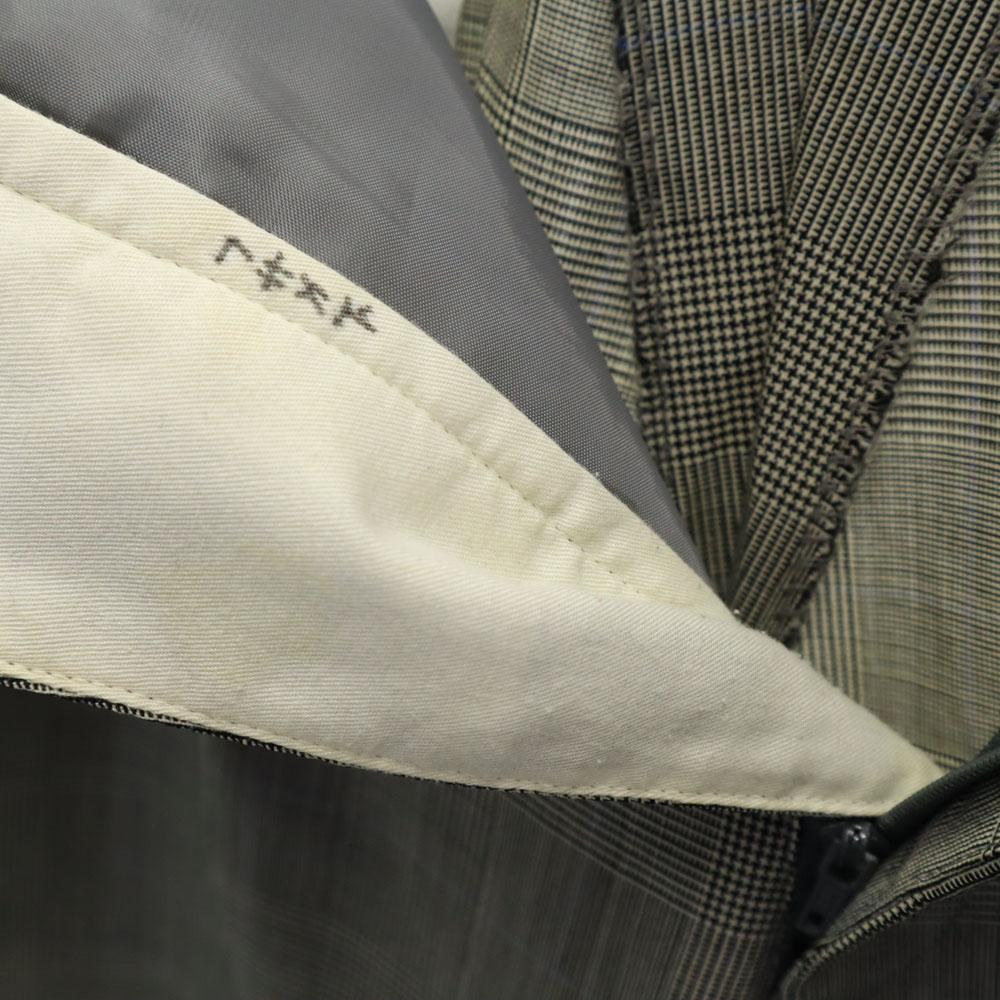 Burberry Брюки слаксы в клетку 90-х годов W82 серые Мужские Б/У