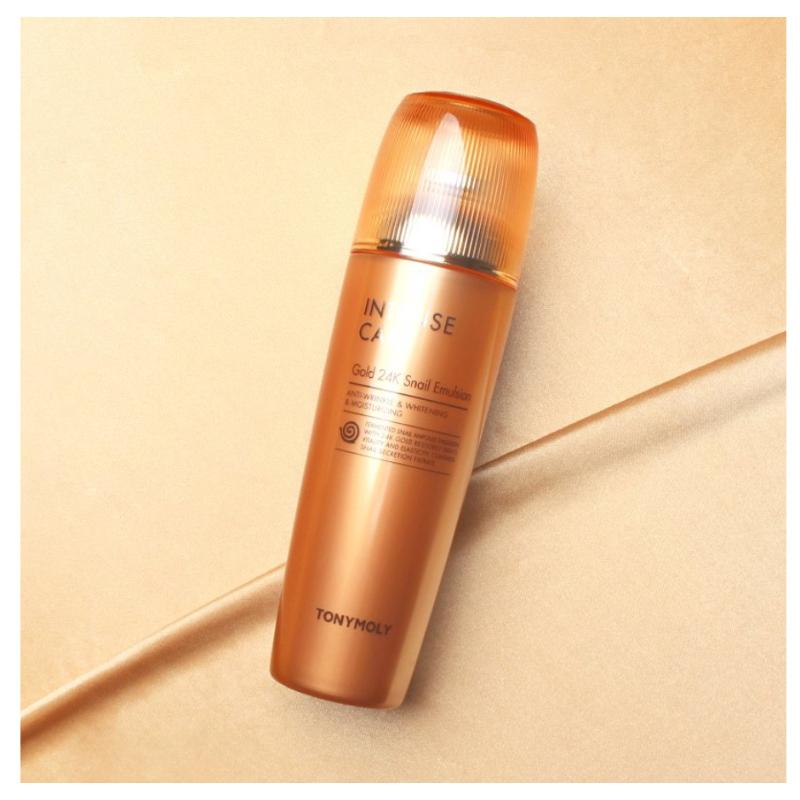 Tonymoly Intense Care Gold 24K Улиточная эмульсия 140мл