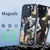 Чехол для телефона ONE PUNCH-MAN Магнитный чехол Для IPhone 16 14 13 12 11 15 Pro Max Plus Для Magsafe Беспроводная зарядка Чехол