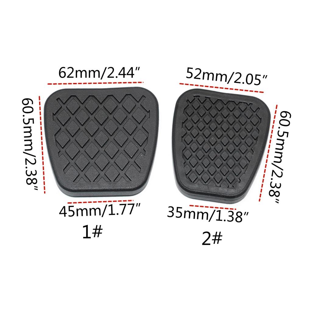 Brake And Clutch Pedal Pad Fit for Civic Siming Accord CRV