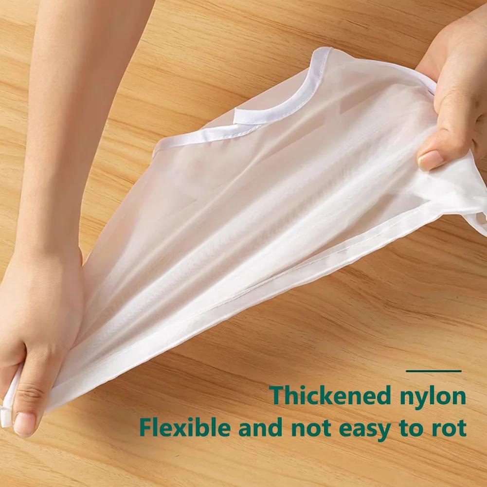 1pc-Nut Milk Bag Reusable Almond Milk Bag Strainer Fine Mesh Nylon Cheesecloth Cold Brew Coffee Filter Beer Homebrew Mesh