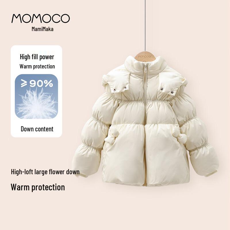 Зимняя пуховая куртка для девочек MOMOCO