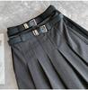 Элегантная расклешенная плиссированная юбка-миди с высокой талией - Стройный осенний стиль для женщин