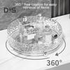 Cosmetic Storage Tray 360-Degree Rotating Organizer Large Capacity Multipurpose Makeup Brush Holder Spice Rack