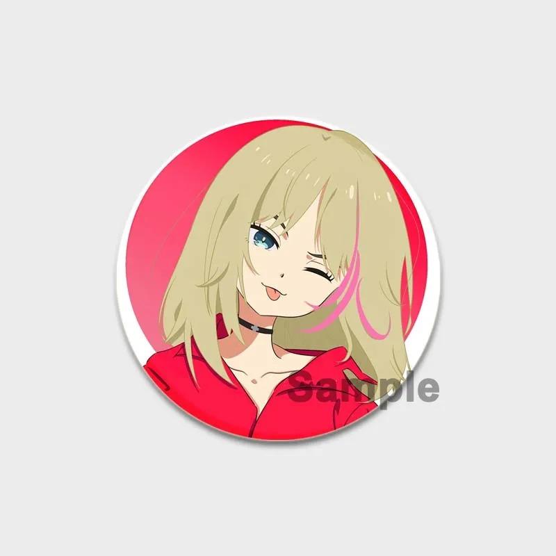 32/44/58MM Wonder Egg Priority Brooches, Cartoon Ohto Ai Cosplay Badge, Anime Brooch, Enamel Pin, Jewelry Accessories, Backpack Decoration