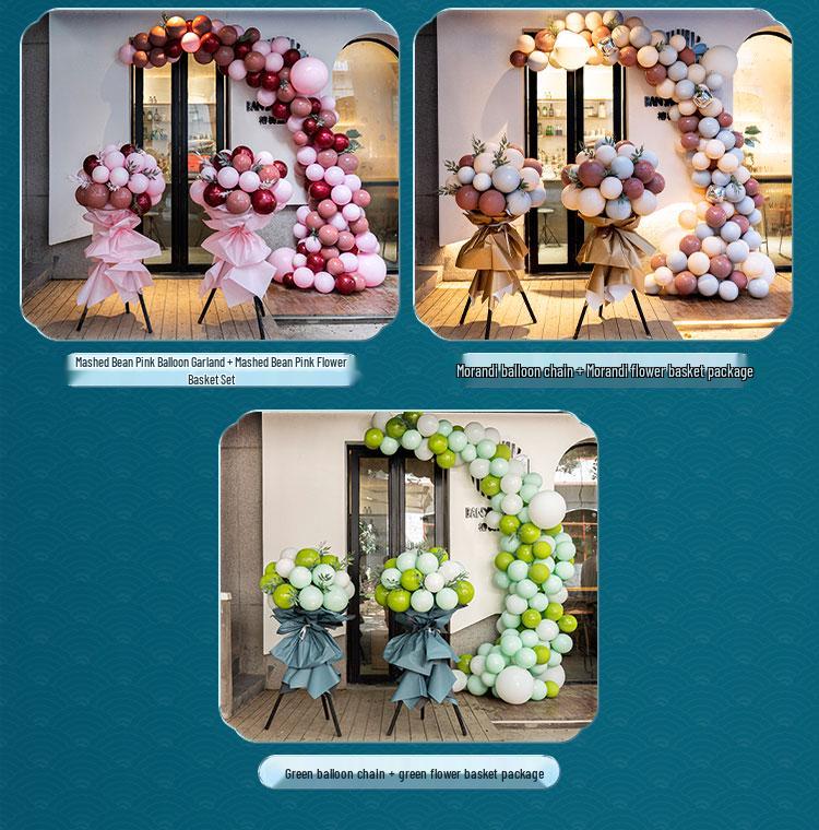 Корзина с цветами-колокольчиками для церемонии вручения дипломов и внутреннего убранства