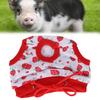 Pet Pigs Физиологические штаны Клубничный узор Свиньи Санитарное нижнее белье Многоразовые подгузники Белый S