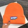 WSP новая вязаная шапка мужская осенне-зимняя теплая с защитой ушей шерстяная шапка женская пара интернет-знаменитость холодная шапка