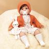 Трансграничная Новая 18-дюймовая Большая Кукла Реборн Моющаяся Кукла-младенец Модная Переодеваемая Виниловая Кукла