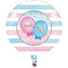Amscan Bow or Bow Tie Gender Reveal Foil Balloon