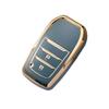 Kinotaka Toyota TPU 2 Button Smart Key Case for Yaris Cross Prius 60 Series