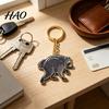 School Bag Keychain 1/2/3Pcs Raccoon for Backpacks, Golden Plated Car Key Ring, Keyring Pendant Decorative Animal Pendant, Gift Lovers Ring
