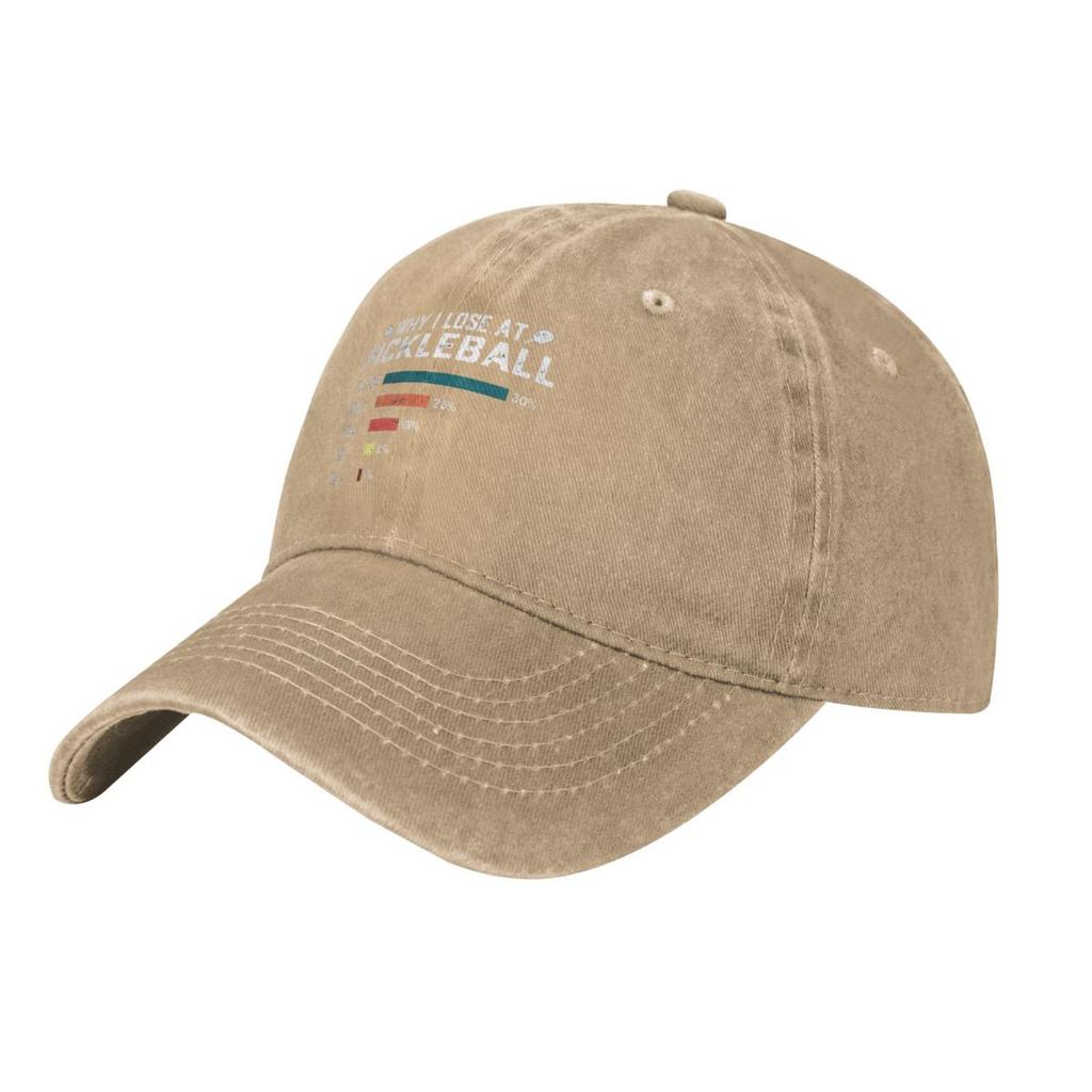 Pickleball Why I Lose At Pickleball Pickleballers denim Hat Lightweight Unisexs Caps Baseball Cap For Unisex